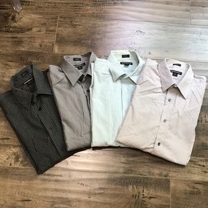 Bundle of (4) Express Men Dress Shirts Size XL